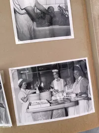 Originalt sygeplejerske lot (Album og medicinsk ordbog)