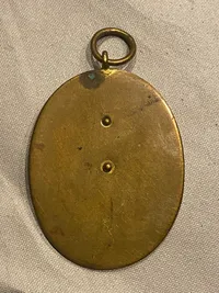 Sjælden original ID disk for brandfoged