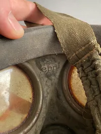 Original tysk ww2 gasmaske - Loftfund
