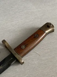 Original belgisk model 1916 bajonet