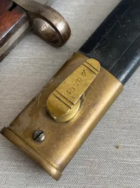 Original brasiliansk model 1908 bajonet (tysk eksport)
