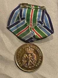 Sjælden original hjv medalje - kun tildel folk som har været medlem fra 1949 til 1998