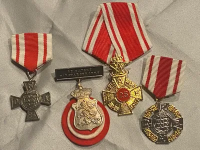 Originalt lot - De danske forsvarsbrødre