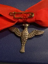 Original fulgeskydnings pin med æske