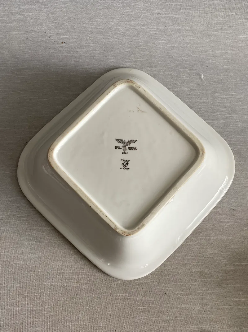 Stor original Luftwaffe kartoffel skål
