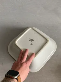 Stor original Luftwaffe kartoffel skål