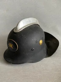 Original dansk brandhjelm