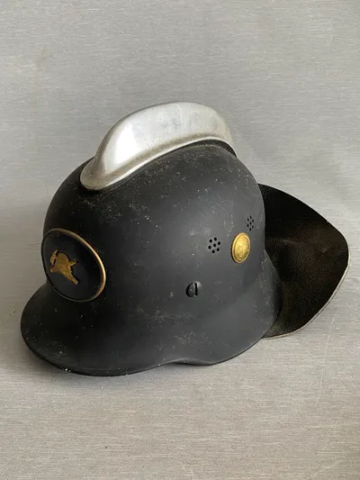 Original dansk brandhjelm