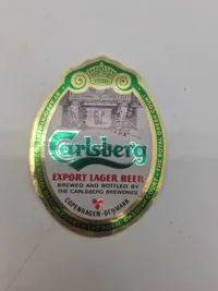 Lot originale øl etiketter