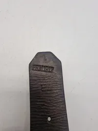 Dansk militær bælte 1917 dateret