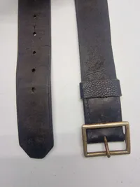 Dansk militær bælte 1917 dateret