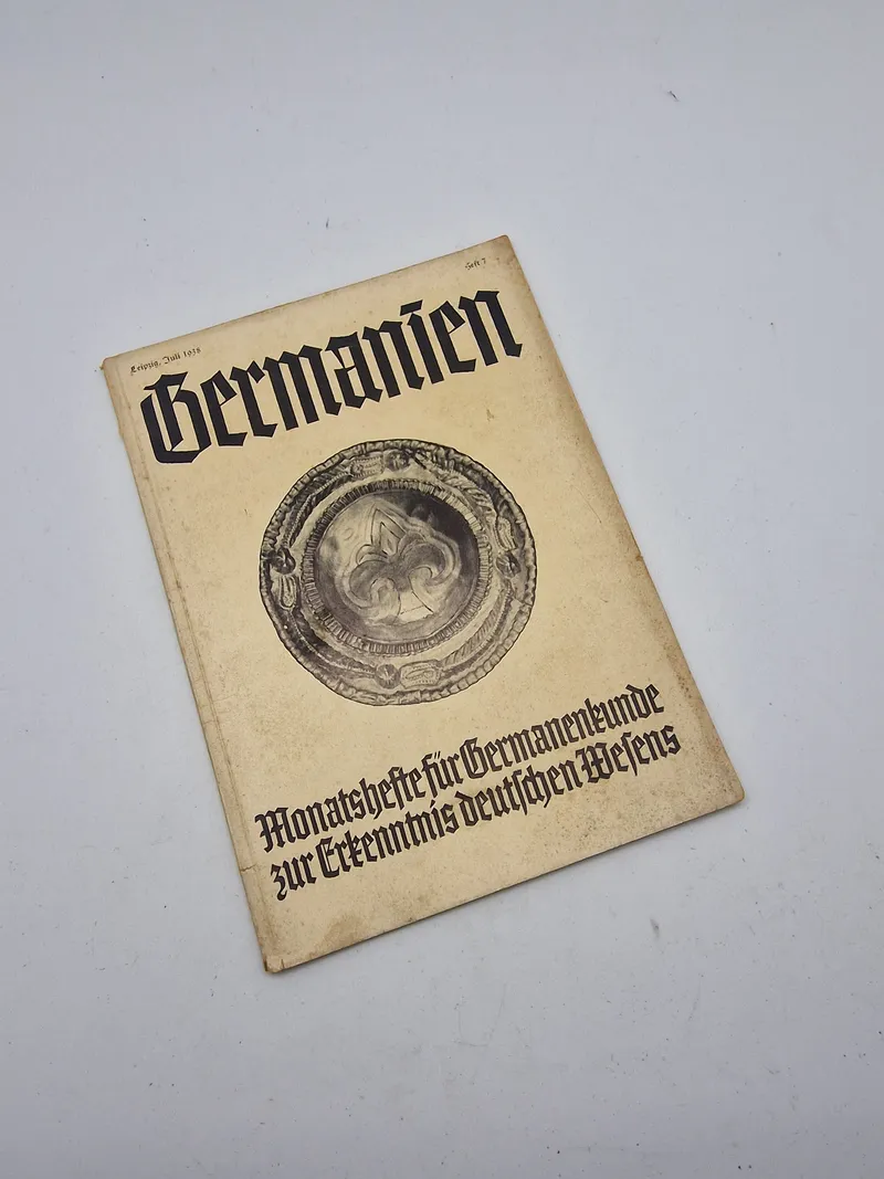 Original tysk ww2 hæfte “Germanien”  udgivet af SS