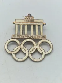 Original emalje badge fra olympiaden i 1936