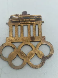 Original emalje badge fra olympiaden i 1936