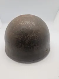 Original Engelsk 1942 motorordonans hjelm WW2