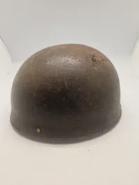 Original Engelsk 1942 motorordonans hjelm WW2