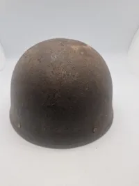 Original Engelsk 1942 motorordonans hjelm WW2
