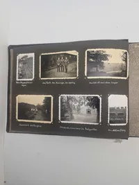 Originalt tysk album til minde om tjenestetiden - ww2
