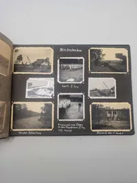 Originalt tysk album til minde om tjenestetiden - ww2