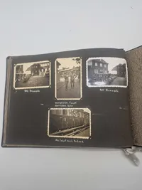Originalt tysk album til minde om tjenestetiden - ww2