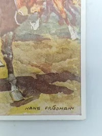 Originalt tysk ww2 postkort