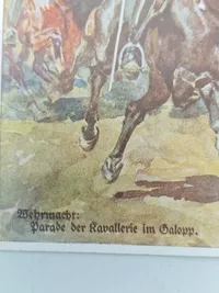 Originalt tysk ww2 postkort