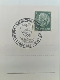 Originalt tysk ww2 postkort