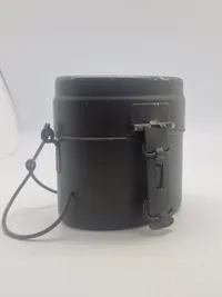 Originalt svensk kogekar brugt i Brigaden WW2