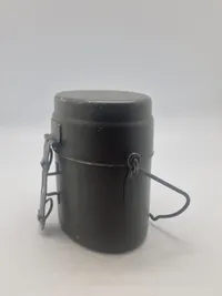 Originalt svensk kogekar brugt i Brigaden WW2
