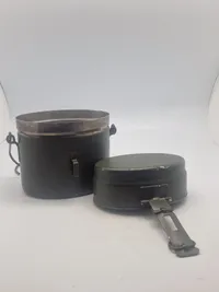 Originalt svensk kogekar brugt i Brigaden WW2