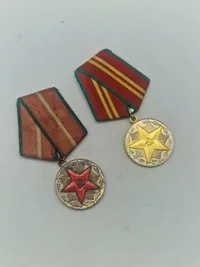 To stk originale USSR medaljer