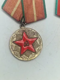 To stk originale USSR medaljer