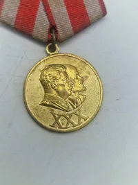 To stk originale USSR medaljer