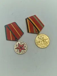 To stk originale USSR medaljer