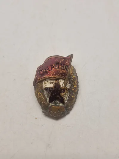 Original USSR Guards badge, jordfund
