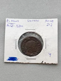 Original romersk mønt Licinivs - år 313