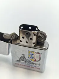 Originalt tysk marine Bundeswehr lighter Zippo