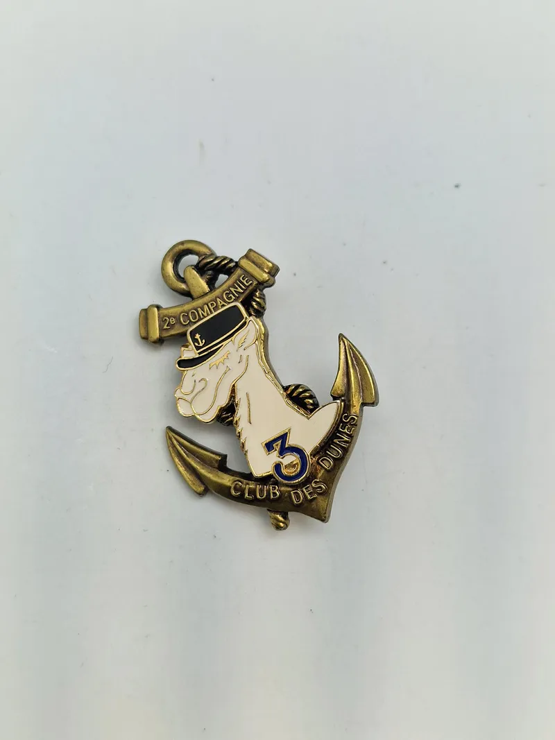 Originalt Fransk 3rd Marine infantry regiment badge