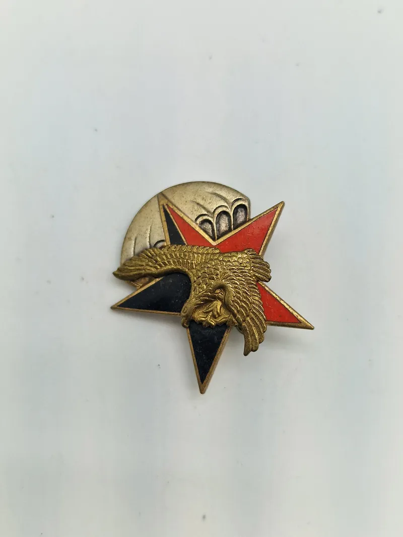 Originalt Fransk 12 Battalion paratroopers badge