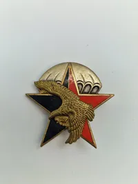 Originalt Fransk 12 Battalion paratroopers badge