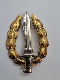 Originale spanske badges of Permanence in the COES Special Operations Company