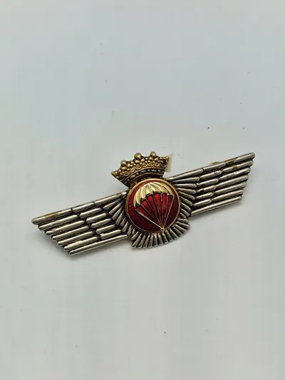Originalt spansk Air Force Parachutist's Qualification Badge