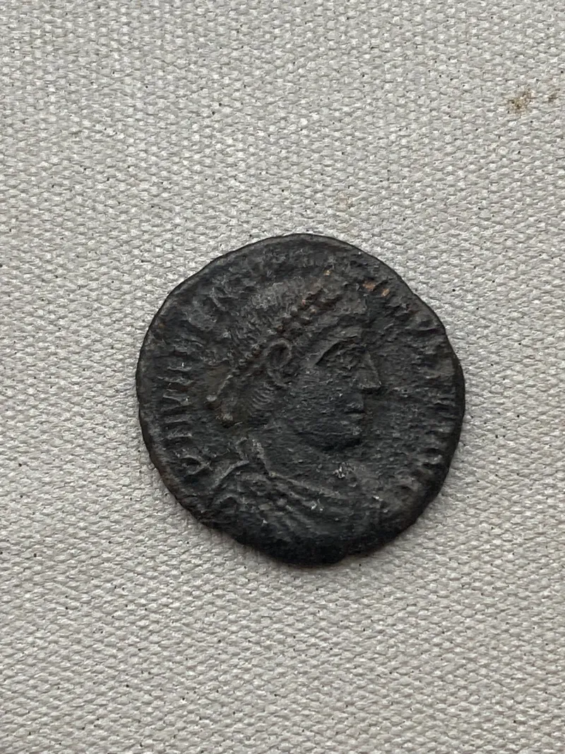 Originalt romersk mønt Valentinian I - år 367-375