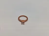 Fingerring - Forgyldt sterlingsølv