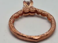 Fingerring - Forgyldt sterlingsølv