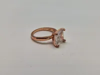 Fingerring - Forgyldt sterlingsølv
