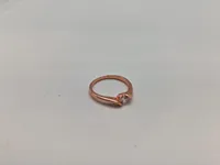 Fingerring - Forgyldt sterlingsølv
