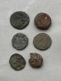 Samling originale mønter fra Romerriget