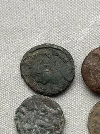 Samling originale mønter fra Romerriget