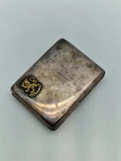 Originalt finsk cigaretetui fra ww2